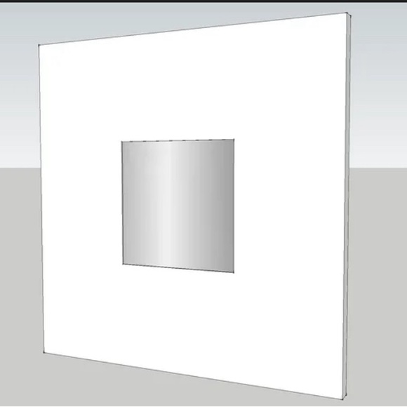 IKEA Mirrors Malma Mirrors White set of 2 - Picture 8 of 8